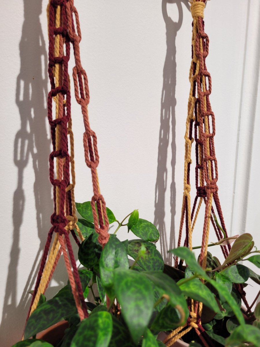 Macramé Sunset - shop_name artisanat Fait_main Fabriqué_en_france Création_unique