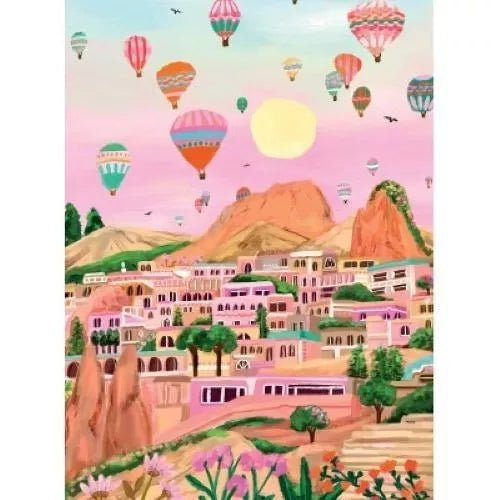 Mini Puzzle 96 Pièces - Cappadoce - shop_name artisanat Fait_main Fabriqué_en_france Création_unique