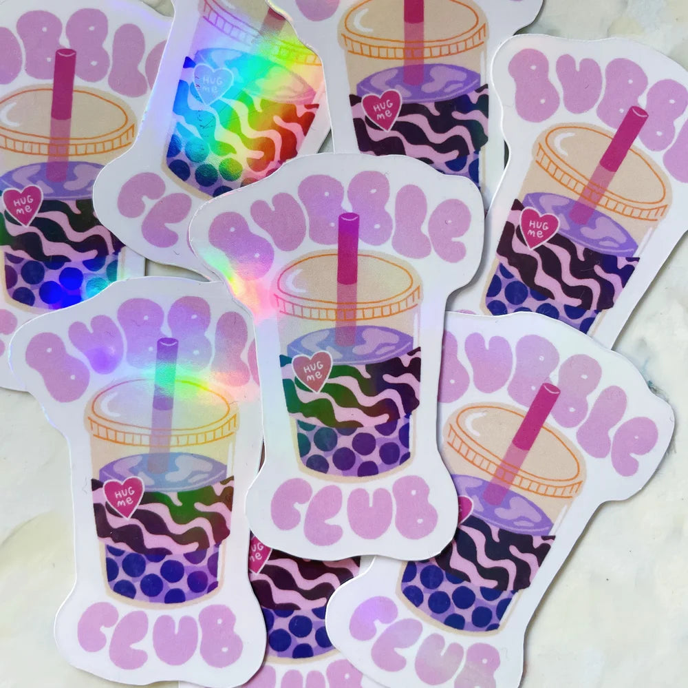 Sticker Bubble Tea Club