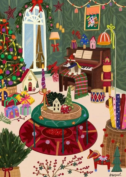 Puzzle 500 Pièces - Un Noël à Paris