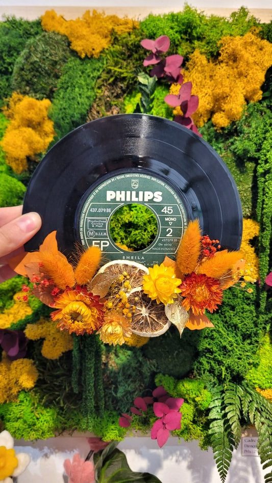 Atelier Vinyle fleuri - Samedi 7 Novembre 10h-11h30 - #shop_name #artisanat #Fait_main #Fabriqué_en_france #Création_unique