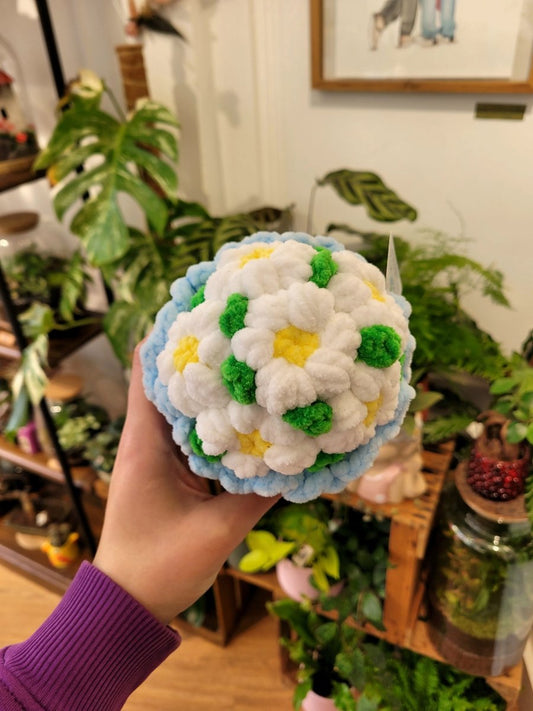 Bouquet de Fleurs en crochet - Hell of Persephone - shop_name artisanat Fait_main Fabriqué_en_france Création_unique