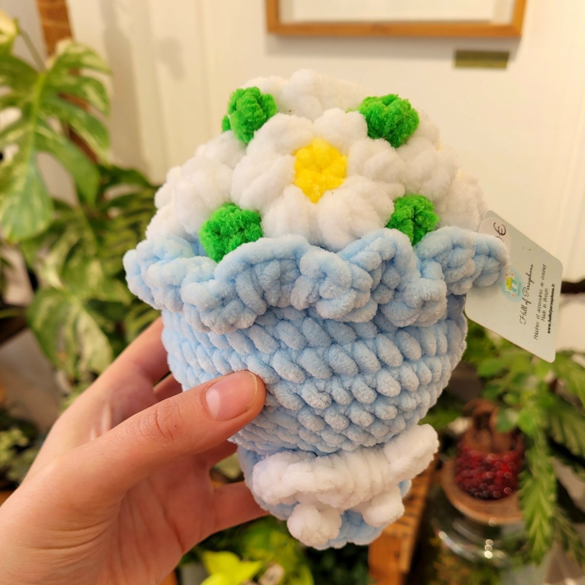 Bouquet de Fleurs en crochet - Hell of Persephone - shop_name artisanat Fait_main Fabriqué_en_france Création_unique