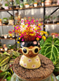 Girl Flower - Kelly - shop_name artisanat Fait_main Fabriqué_en_france Création_unique