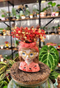 Girl Flower - Léa - shop_name artisanat Fait_main Fabriqué_en_france Création_unique