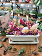 Jardin fleuri Lovely Pink - shop_name artisanat Fait_main Fabriqué_en_france Création_unique