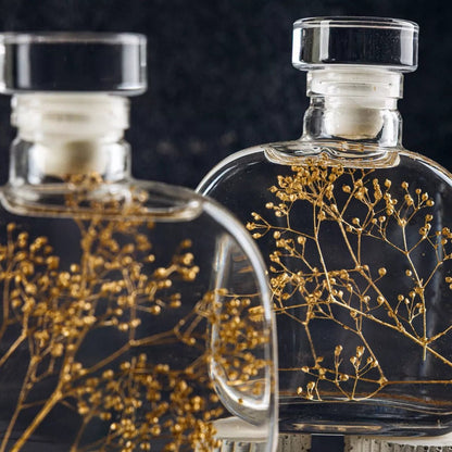 L'Herbarium de Théophile - Capsule Végétale - Gyspophile Or - shop_name artisanat Fait_main Fabriqué_en_france Création_unique