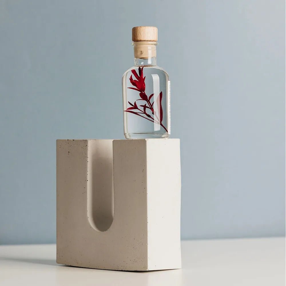 L'Herbarium de Théophile - Eucalyptus Parvifolia rouge - shop_name artisanat Fait_main Fabriqué_en_france Création_unique
