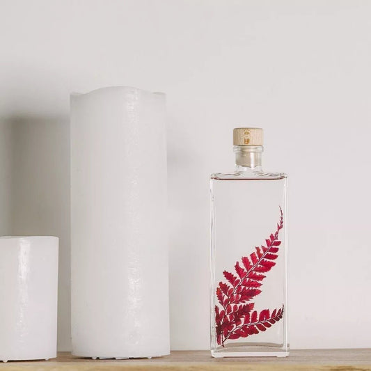 L'Herbarium de Théophile - Fougère Rumohra Rouge - shop_name artisanat Fait_main Fabriqué_en_france Création_unique