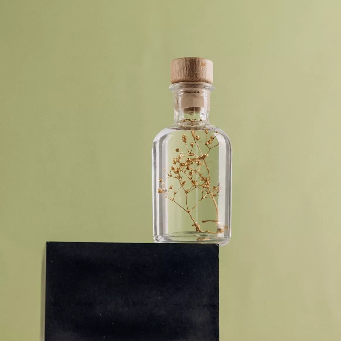 L'Herbarium de Théophile - Gypsophile Or - shop_name artisanat Fait_main Fabriqué_en_france Création_unique