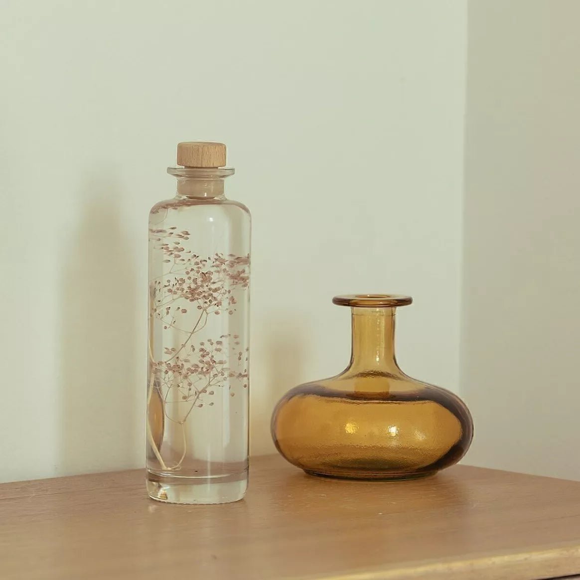 L'Herbarium de Théophile - Gypsophile Rose Poudré - shop_name artisanat Fait_main Fabriqué_en_france Création_unique