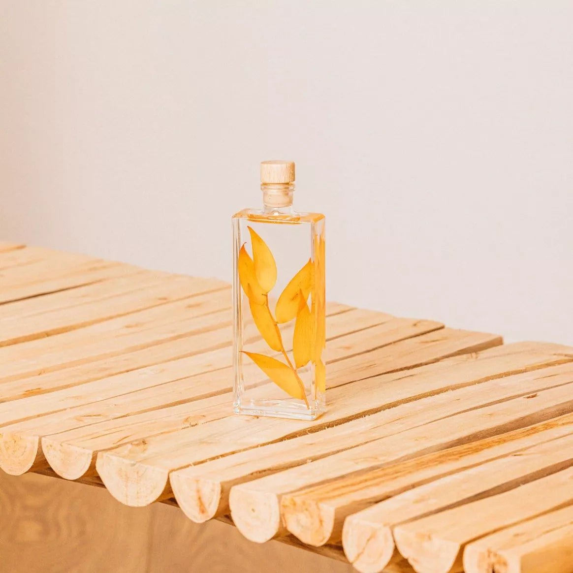 L'Herbarium de Théophile - Ruscus Jaune - shop_name artisanat Fait_main Fabriqué_en_france Création_unique