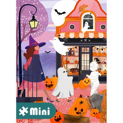 Mini Puzzle 96 Pièces - Halloween - #shop_name #artisanat #Fait_main #Fabriqué_en_france #Création_unique