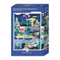 Mini Puzzle 96 Pièces - Nantes - shop_name artisanat Fait_main Fabriqué_en_france Création_unique