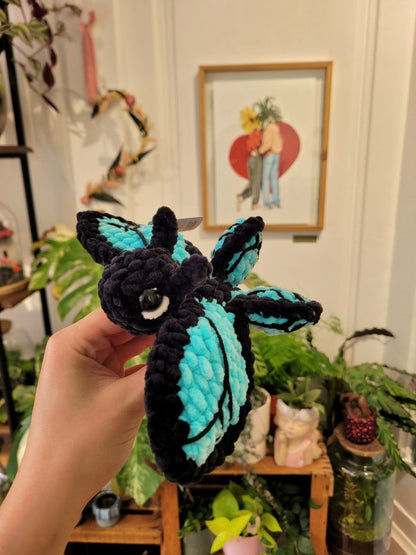 Papillon Monarque en crochet - Hell of Persephone - shop_name artisanat Fait_main Fabriqué_en_france Création_unique