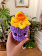 Plante en Crochet - Hell of Persephone - Jonquille Jaune - shop_name artisanat Fait_main Fabriqué_en_france Création_unique