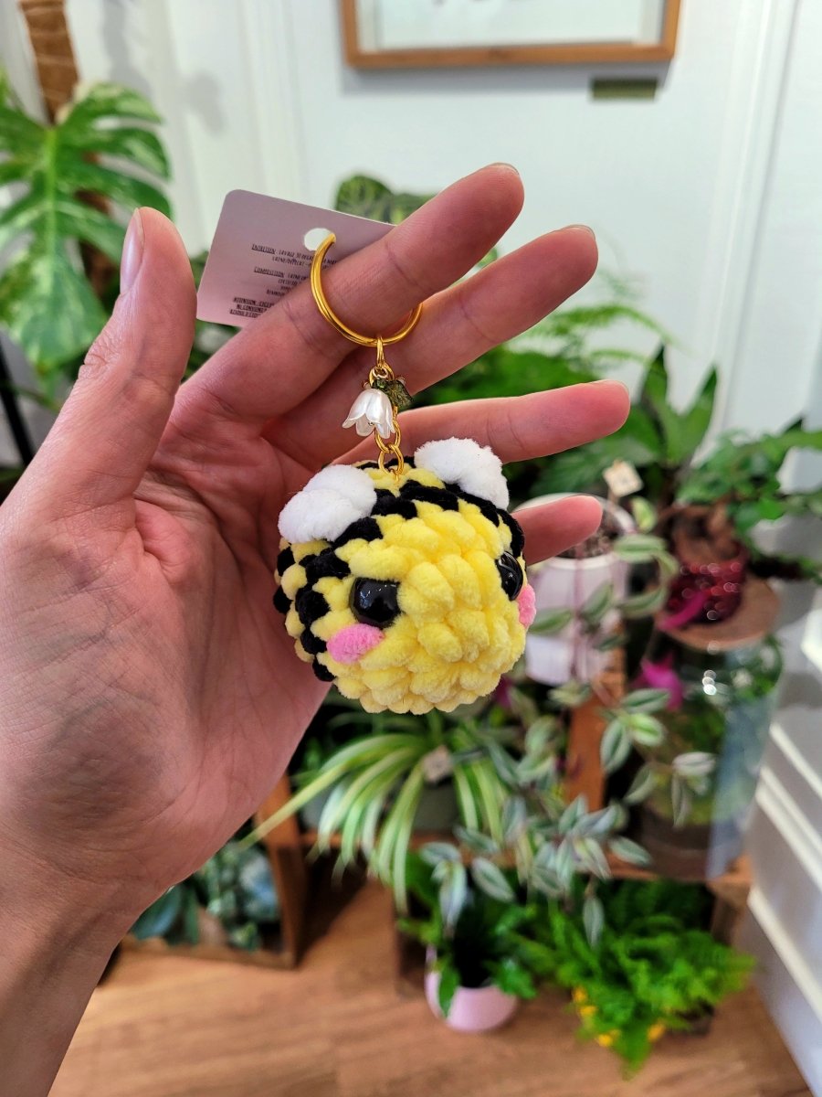 Porte - clefs Abeille - Hell Of Persephone - shop_name artisanat Fait_main Fabriqué_en_france Création_unique