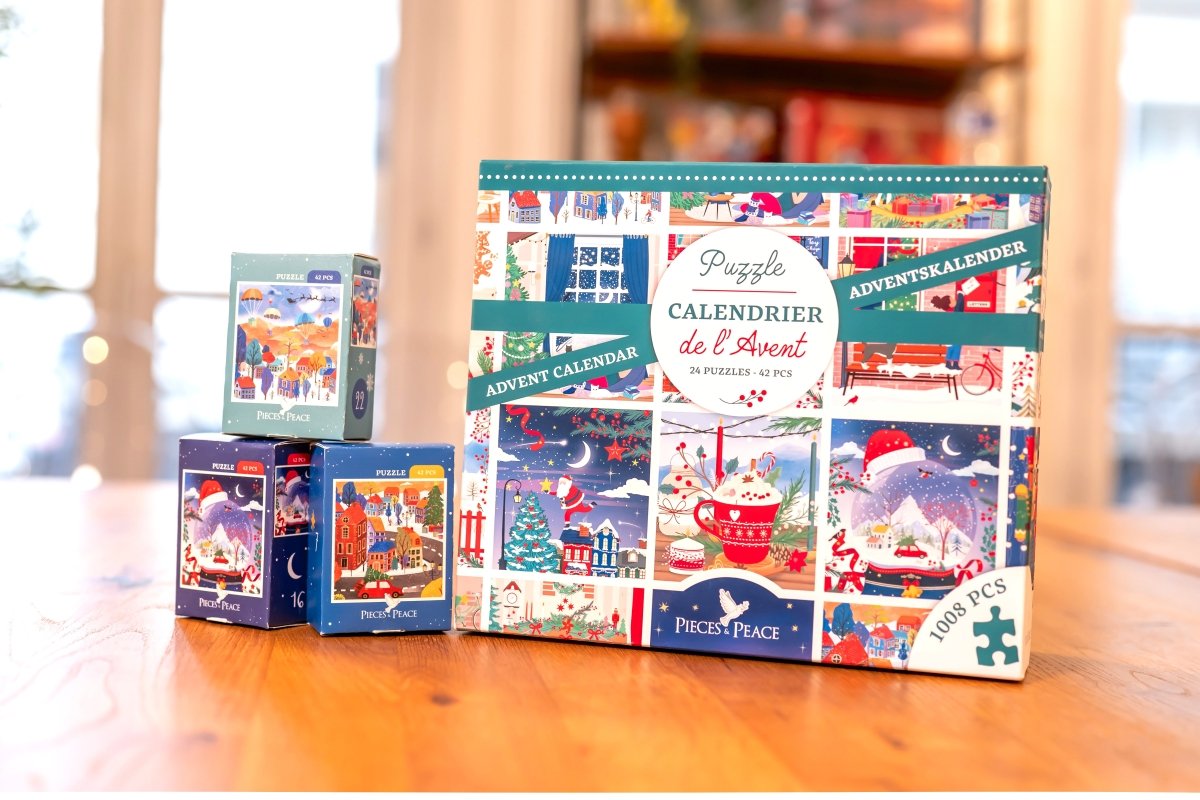 PRÉCOMMANDES Calendrier de L'Avent Puzzle - 24 mini puzzles🎄 - #shop_name #artisanat #Fait_main #Fabriqué_en_france #Création_unique