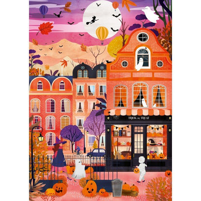 Puzzle 1000 Pièces - Des bonbons ou un sort - #shop_name #artisanat #Fait_main #Fabriqué_en_france #Création_unique