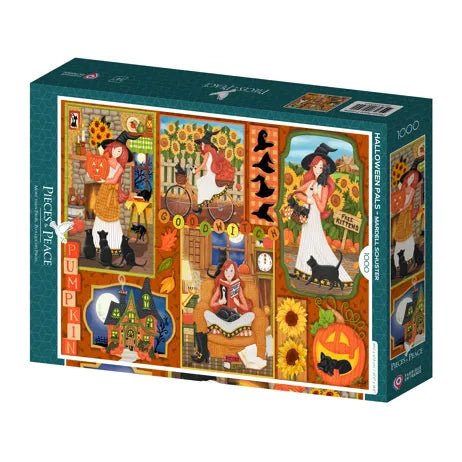 Puzzle 1000 Pièces - Good Witch - #shop_name #artisanat #Fait_main #Fabriqué_en_france #Création_unique