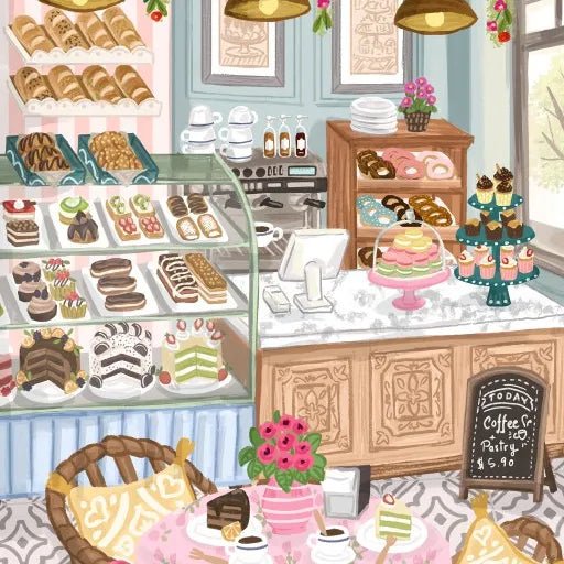 Puzzle 1000 Pièces - Gourmandises Sucrées - shop_name artisanat Fait_main Fabriqué_en_france Création_unique