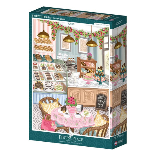 Puzzle 1000 Pièces - Gourmandises Sucrées - shop_name artisanat Fait_main Fabriqué_en_france Création_unique