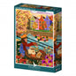 Puzzle 1000 Pièces - L'Automne à Amsterdam - #shop_name #artisanat #Fait_main #Fabriqué_en_france #Création_unique