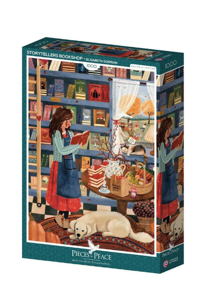 Puzzle 1000 Pièces - Librairie - #shop_name #artisanat #Fait_main #Fabriqué_en_france #Création_unique