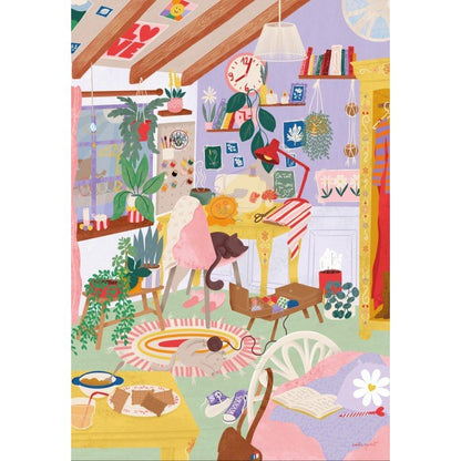 Puzzle 1000 Pièces - Ma pièce de Loisirs Créatifs - #shop_name #artisanat #Fait_main #Fabriqué_en_france #Création_unique