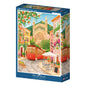 Puzzle 500 Pièces - Port de Soller - shop_name artisanat Fait_main Fabriqué_en_france Création_unique