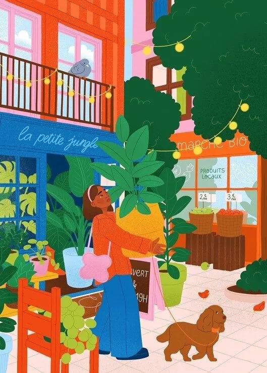 Puzzle 500 Pièces - Virée Botanique - shop_name artisanat Fait_main Fabriqué_en_france Création_unique