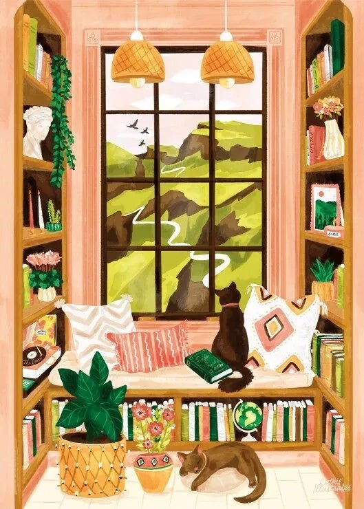 Puzzle 500 Pièces - Vue sur les Collines - shop_name artisanat Fait_main Fabriqué_en_france Création_unique