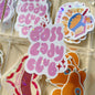 Sticker Boss Lady Club