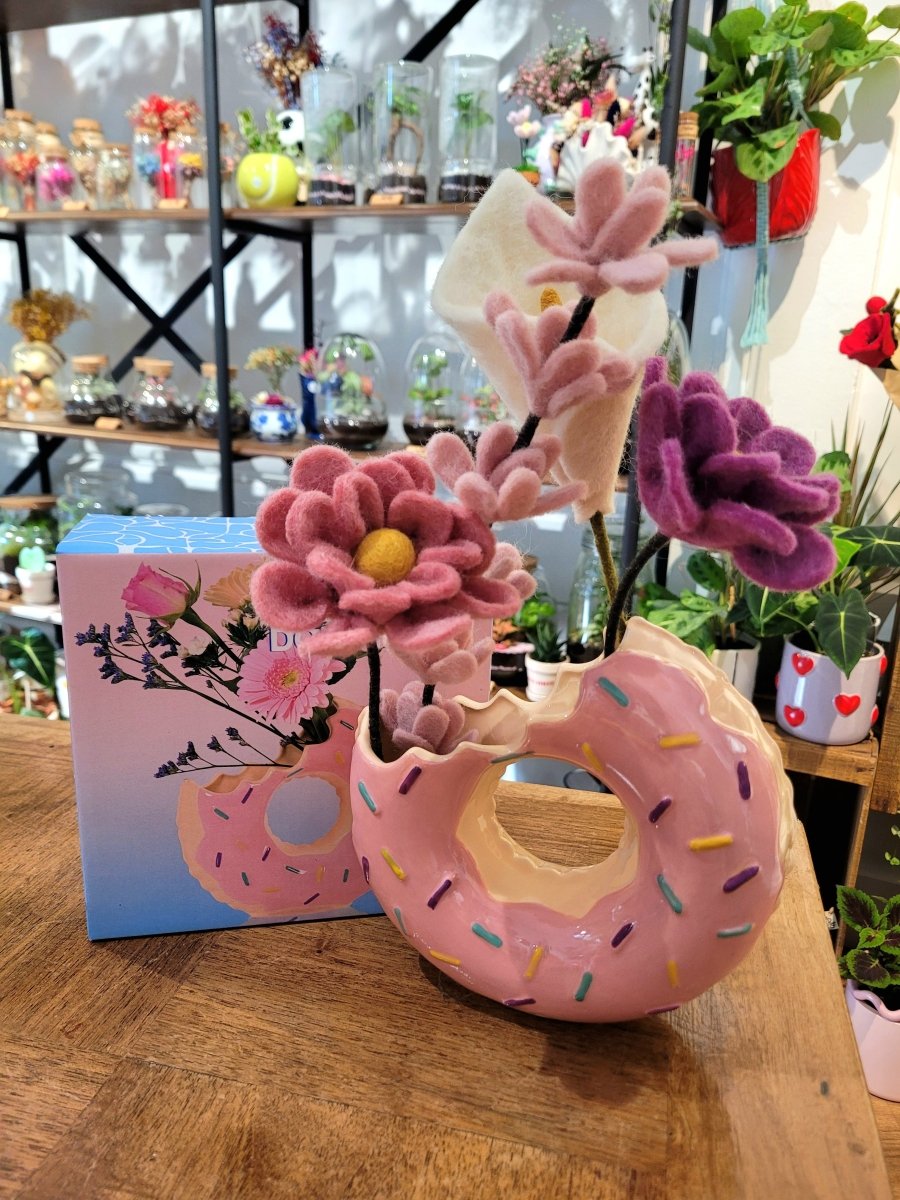 Vase Donut gonflable - #shop_name #artisanat #Fait_main #Fabriqué_en_france #Création_unique