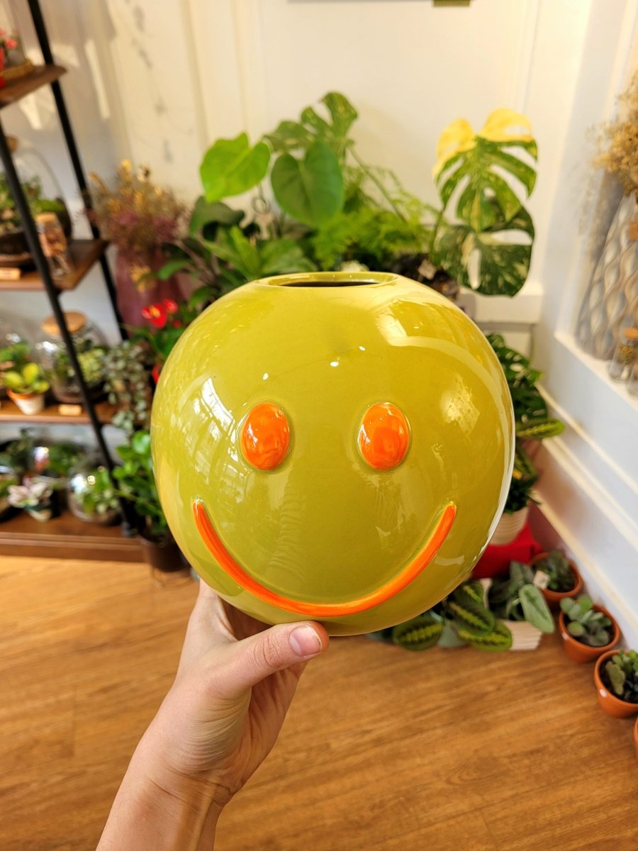 Vase Smiley - shop_name artisanat Fait_main Fabriqué_en_france Création_unique
